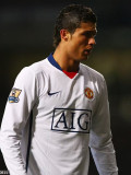 2008/2009 Man Utd Away  Player Version Long Sleeve Retro Soccer Jersey球员长袖
