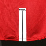 2013/2014 Man Utd Home Long sleeve Retro soccer jersey (球员长袖)