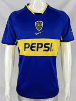 2002/2003 Boca Juniors Home Retro Soccer Jersey