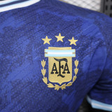 24/25 Argentina Dark  Blue Special Edition  Player Version Soccer Jersey