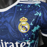 25/26 RMA Old Man  Special Edition Royal BluePlayer Version Soccer Jersey