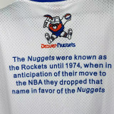 25/26 Nuggets White MN Retro Edition Short Shirts