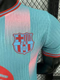 25 /26 BAR Sky Blue  Special Edition  Player Version Soccer Jersey(大胸红花）