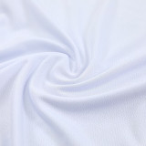 25/26  JUV White Training Shorts Suit