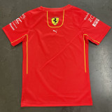 2024 F1 Red women  Racing Suit(圆领)