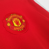 2010/2011 Man Utd Home Long sleeve Retro soccer jersey (长袖)