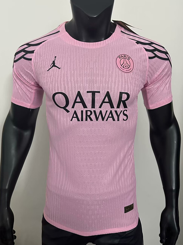 25/26 PSG  Special Edition Pink  Player Version  Soccer Jersey