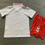 2024 Denmark Away Kids Soccer Jersey