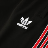 25/26  Man Utd Black & Red Jacket Tracksuit#05