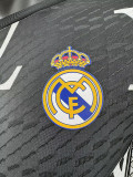 25/26 RMA Letter Edition Black  Player Version Soccer Jersey