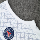 25/26 PSG Grid Tower White Training Short Suit