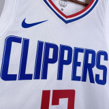 22/23 Clippers GEORGE #13 White Top Quality Hot Pressing NBA Jersey