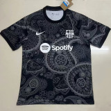24/25 BAR Black Flower Puzzle Training shirts