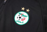 24/25 Algeria Black Half Pull Tracksuit #B709(半拉链)
