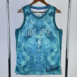 22/23 HORNETS PALL #6 Green Top Quality Hot Pressing NBA Jersey（V领）荣耀版