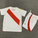 2024 Peru Home Kids Soccer Jersey