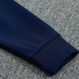 26/27 France Royal Blue Retro Jacket Tracksuit