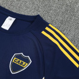 25/26  Boca Juniors Royal Blue Training Shorts Suit#胸前广告