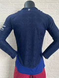 24/25 Man Utd Away Long sleeve Player Version Soccer Jersey（长袖）