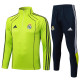25/26  RMA Green Retro Edition Half Pull Tracksuit #B2545(半拉链)