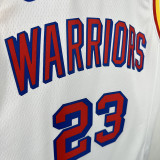 24/25 WARRIORS GREEN # 23 White Retro Top Quality Hot Pressing NBA Jersey
