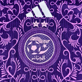 25/26   Algeria Purple Player Version  Kids Soccer Jersey#A37