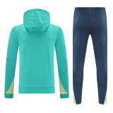 24/25 Club America Green Hooded  Tracksuit