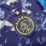 24/25 Ajax Away Grey Fans Soccer Jersey