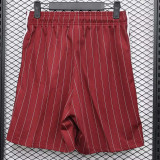 25/26 Ajax Red Player Version Shorts Pants球员