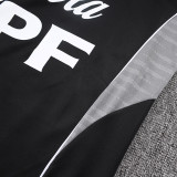 25/26 Argentina Black Half Pull Tracksuit#E25130 (童装\半拉链)