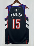 24/25 Raptors CARTER # 15 Blue Retro Top Quality Hot Pressing NBA Jersey