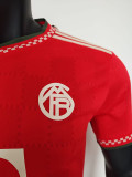 25/26 Bayern Special Edition Red Player Version Soccer Jersey