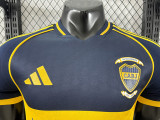 25/26  Boca Juniors Home Player Version Soccer Jersey
