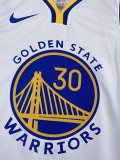 22/23 WARRIORS CURRY #30 White Top Quality Hot Pressing NBA Jersey (V领)