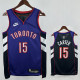 24/25 Raptors CARTER # 15 Blue Retro Top Quality Hot Pressing NBA Jersey