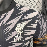 25/26  LIV Black Eagle Diagram  Player Version Soccer Jersey