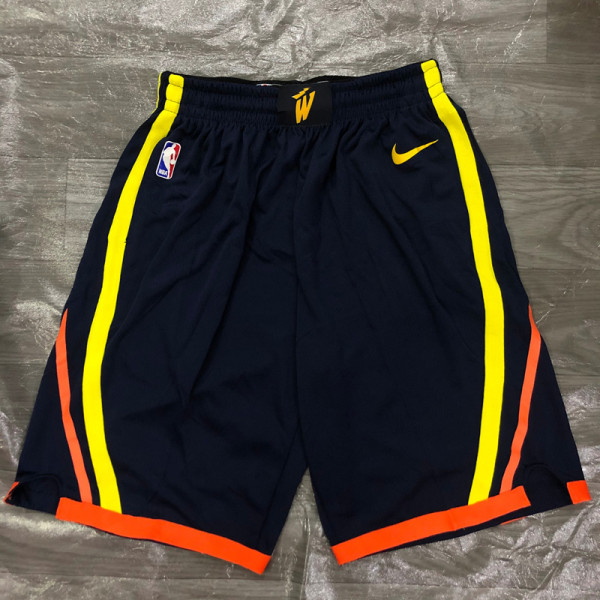 20/21 WARRIORS Black City Edition Top Quality NBA Pants