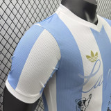 25/26  Messi Argentina Messi Graffiti Edition  Player Version Soccer Jersey