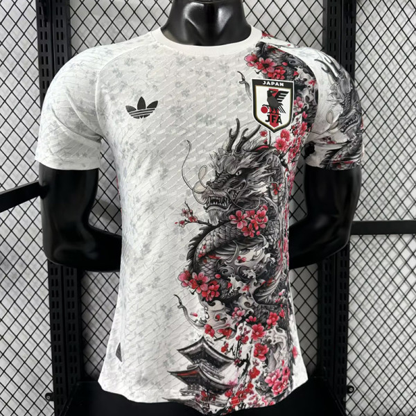 25/26 Japan Dragon pattern Edition White Player Version  Soccer Jersey