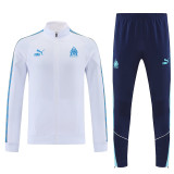 25/26 Marseille White Jacket Tracksuit