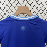 24/25  Argentina Away Kids Soccer Jersey