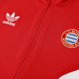 24/25 Bayern Red Jacket Tracksuit#06