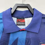 1995/1996 ARS Away Blue Retro Soccer Jersey