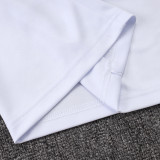 26/276 Marseille White Half Pull Tracksuit #B25146 (半拉链)