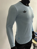 25/26 Germany Blue Goalkeeper 125th Anniversary Edition  Long Sleeve Player Version Soccer Jersey