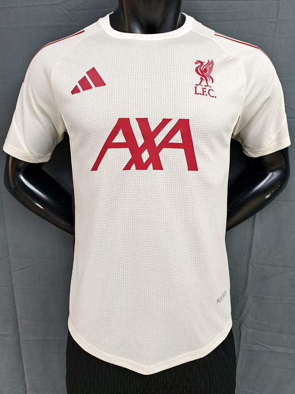 25/26 LIV White Player Version Training Shirts