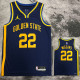 22/23 WARRIORS WIGGINS #22 Dark blue Top Quality Hot Pressing NBA Jersey (Trapeze Edition)