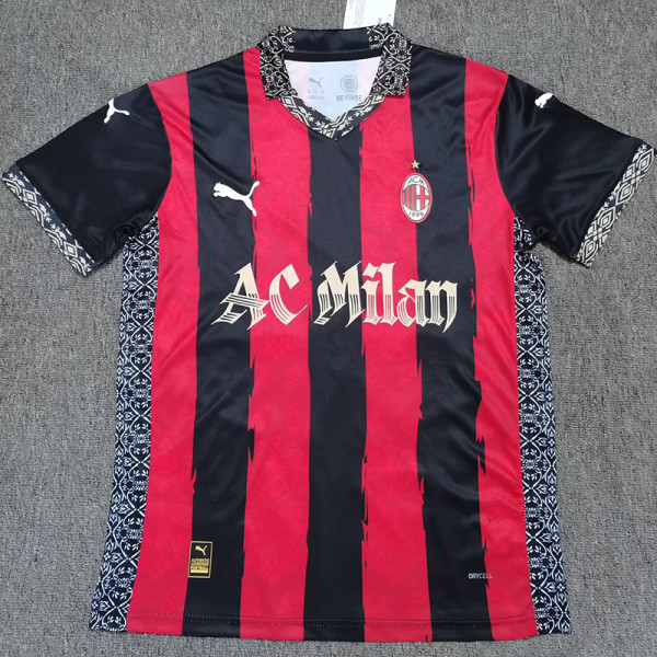 25/26 ACM Special Edition Red &Black  Fans Soccer Jersey