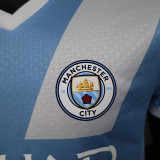 24/25  Man City Blue Special Edition  Player Version Soccer Jersey