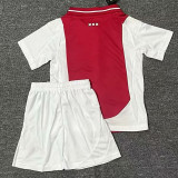 24/25 Ajax Home Kids Soccer Jersey